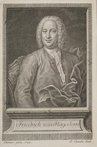 Friedrich von Hagedorn af Giuseppe Canale