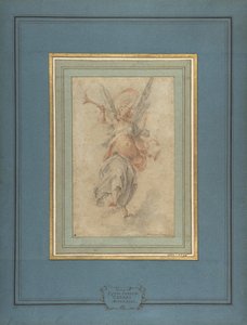 Allegorisk berømmelsesfigur, ca. 1590. af Giuseppe Cesari