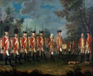 Lord George Lennox, oberst for det 25. Fodregiment, ca. 1771 (olie på lærred) af Giuseppe Chiesa