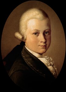 Wolfgang Amadeus Mozart af Giuseppe Cignaroli