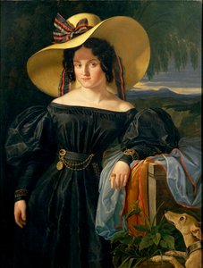 Portræt af Carlotta Grifoni af Giuseppe Colzi De Cavalcanti