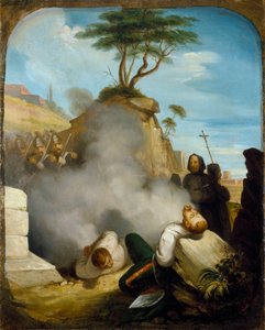 Risorgimento: Freres Bandiera (Fratelli) (Attilio og Emilio) skyderier den 25. juli af Giuseppe Costa