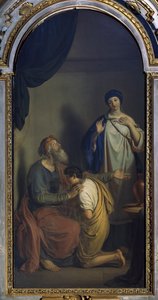 Isaac velsigner Jakob, af Giuseppe Diotti