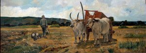 Landskab i Maremma (olie på lærred
