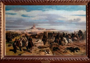 Slaget ved Solferino og San Martino den 24. juni 1859 (olie på lærred