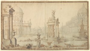 Scenedesign: Architectural Fantasy af Giuseppe Galli Bibiena
