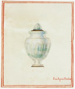 Akvamarin-urne af Giuseppe Grisoni