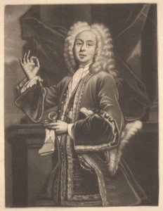Colley Cibber, ca. 1700-1725 (gravering)