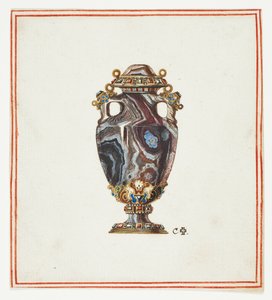 Vase af porfyr