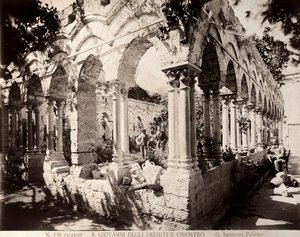 Kloster af San Giovanni degli Eremiti-kirken i Palermo af Giuseppe Incorpora