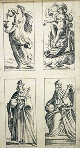 Tarotkort fra det 17. århundrede af Giuseppe Maria Mitelli af Giuseppe Maria Mitelli