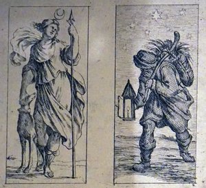 Tarotkort fra det 17. århundrede af Giuseppe Maria Mitelli af Giuseppe Maria Mitelli
