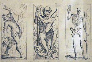 Tarotkort fra det 17. århundrede af Giuseppe Maria Mitelli af Giuseppe Maria Mitelli