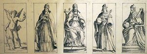 Tarotkort fra det 17. århundrede af Giuseppe Maria Mitelli af Giuseppe Maria Mitelli