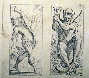 Tarotkort fra det 17. århundrede af Giuseppe Maria Mitelli af Giuseppe Maria Mitelli