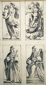Tarotkort fra det 17. århundrede af Giuseppe Maria Mitelli af Giuseppe Maria Mitelli