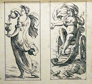 Tarotkort fra det 17. århundrede af Giuseppe Maria Mitelli af Giuseppe Maria Mitelli