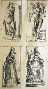 Tarotkort fra det 17. århundrede af Giuseppe Maria Mitelli af Giuseppe Maria Mitelli