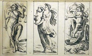 Tarotkort fra det 17. århundrede af Giuseppe Maria Mitelli af Giuseppe Maria Mitelli