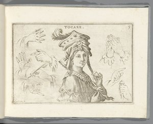 Smag Tocare (titel på objekt) af Giuseppe Maria Mitelli