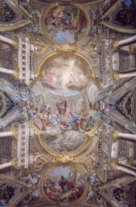 St Pauls gerninger i Areopagus, Bologna, Italien (foto) af Giuseppe Maria and Antonio Rolli