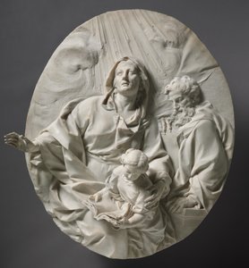 Jomfruens uddannelse, c.1700 af Giuseppe Mazzuoli