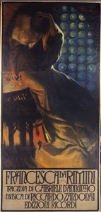 Francesca da Rimini komponeret af Riccardo Zandonai og skrevet af Gabriele D