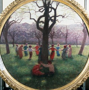 Forårsidyl af Giuseppe Pellizza da Volpedo