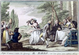 Dansen Dansen, 1790. af Giuseppe Piattoli