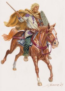 Bagaudae-ridning af Giuseppe Rava