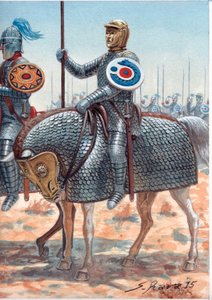 Cataphract og Clibanarii i det sene romerske imperium af Giuseppe Rava