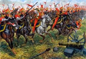 Det første kejserrige: 2. regiment af heste-ben-spyd fra Napoleon I