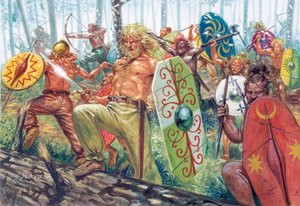 Horde af germanske krigere - Horde af germanske krigere - af Giuseppe Rava