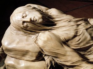 Den tilslørede Kristus af Giuseppe Sanmartino