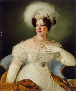 Portræt af grevinde Cecilia af Auersperg