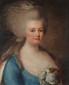 Portræt af prinsesse Maria Francisca Benedita af Giuseppe Troni
