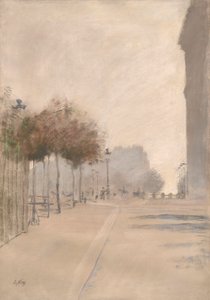 Udsigt over Paris af Giuseppe de Nittis