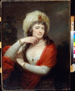 Portræt af Alexandra Branicka (nee Engelhardt