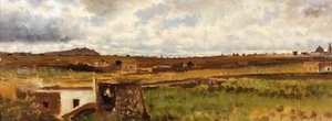 Landskab af Giuseppe or Joseph de Nittis