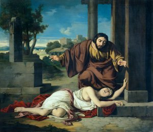Levitten fra Efraim, af Giustiniano degli Avancini (1807-1843). af Giustiniano Degli Avancini