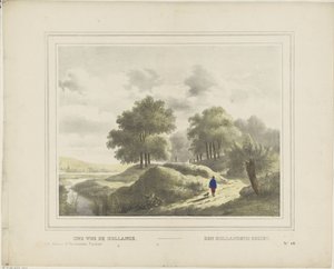 Une vue de Hollande / Et hollandsk ansigt (titel på objekt) af Glenisson and Van Genechten