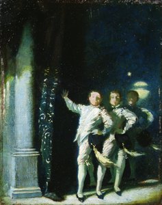 Caprice, månedansen af Glyn Warren Philpot