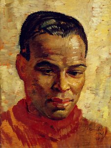 Portræt af en mand, muligvis Henry Thomas, 1929