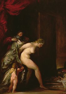 Venusbadet (olie på lærred) af Glyn Warren Philpot