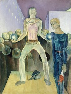 Vægtløftning, Berlin 1931 af Glyn Warren Philpot