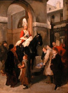 Whitehall (olie på panel)