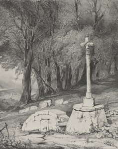 Kryds på vejen fra Clermont til Royal, 1831.
