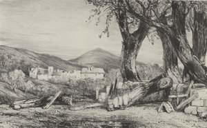 Royat-kløften, 1831. af Godefroy Engelmann