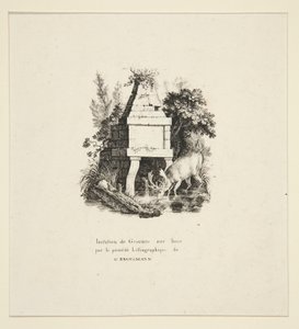 Hjorte drikker af Godefroy Engelmann