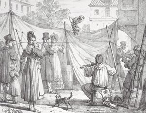 Aben og leoparden Aben, 1818.